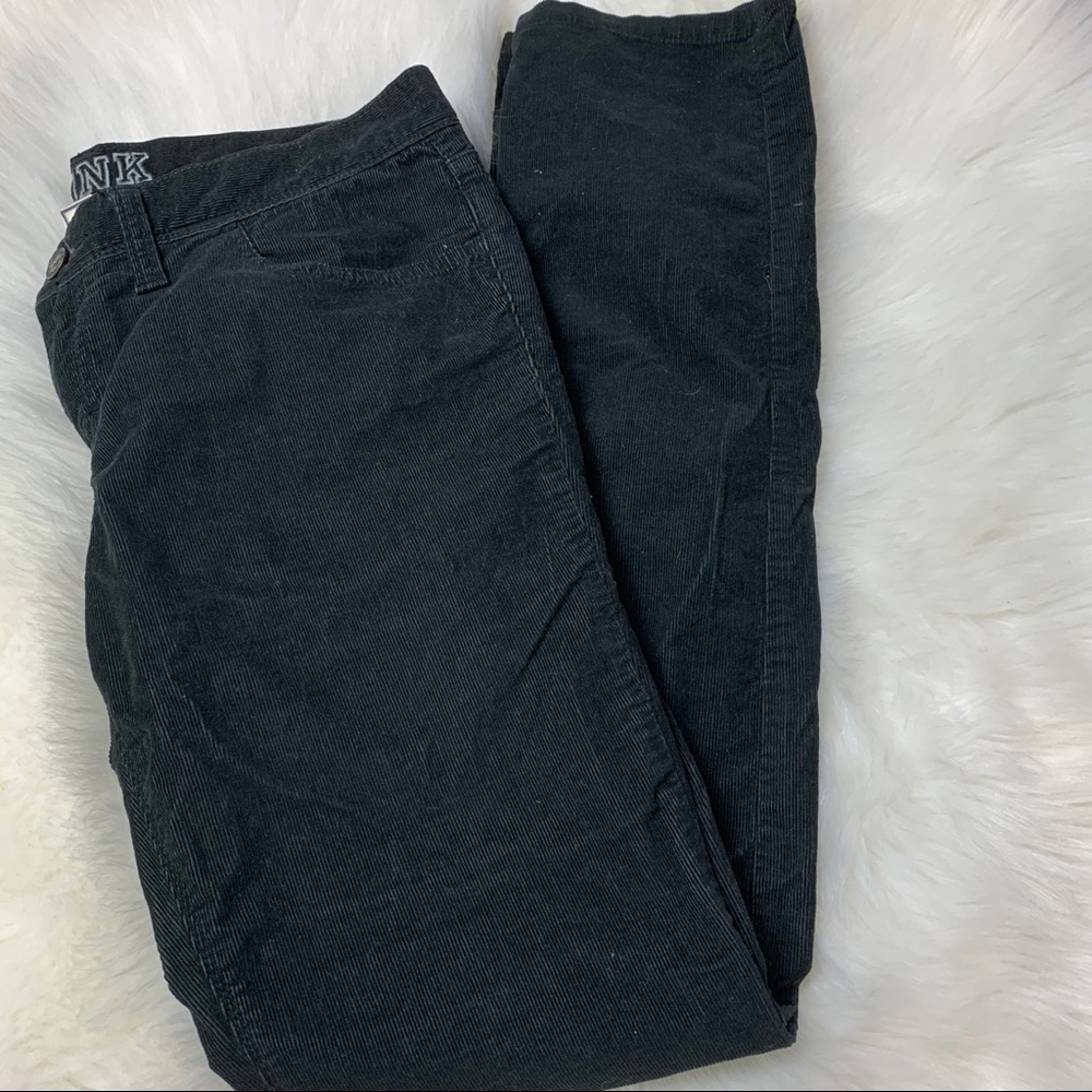 Pink | Black Corduroy Skinny Jeans Size 10